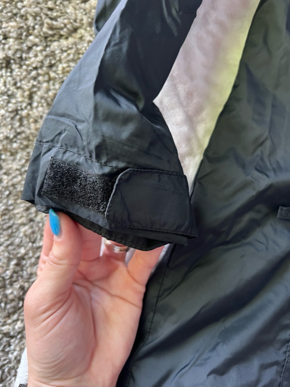 Columbia Women's Black Switchback ll Lined Long Rain Jacket | Size M - Picture 9 of 14
